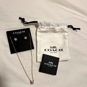 Coach Jewelry Set
